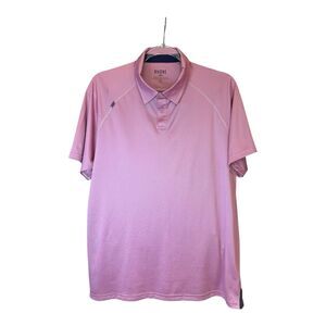 Rhone Polo X Anniversary Size Large Mens Pink